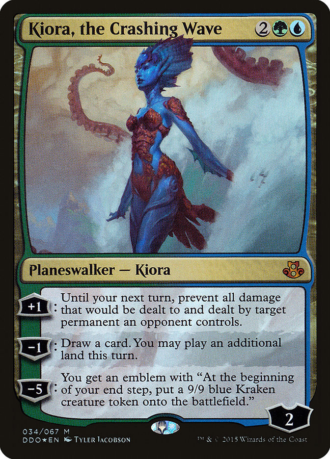 Kiora, the Crashing Wave [Duel Decks: Elspeth vs. Kiora] | Game Master's Emporium (The New GME)