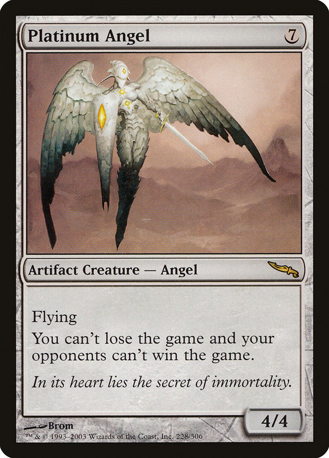 Platinum Angel [Mirrodin] | Game Master's Emporium (The New GME)