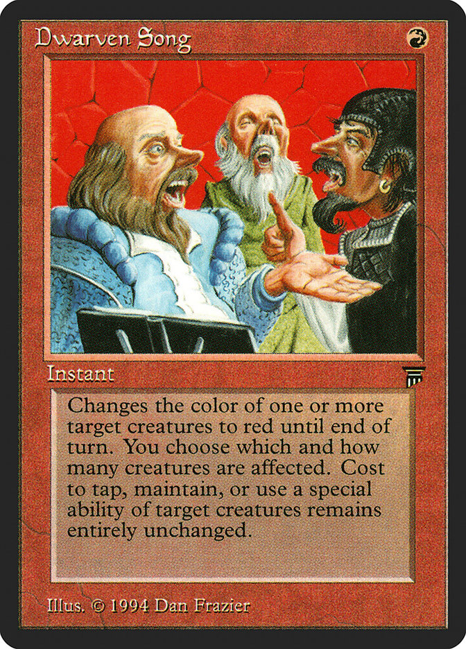 Dwarven Song [Legends] | Game Master's Emporium (The New GME)