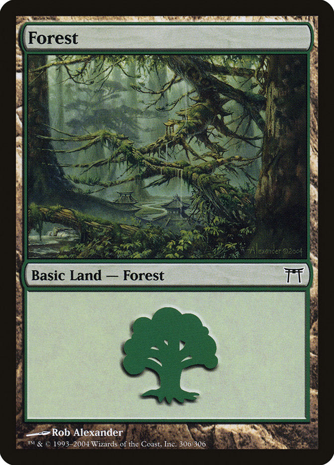 Forest (306) [Champions of Kamigawa] | Game Master's Emporium (The New GME)