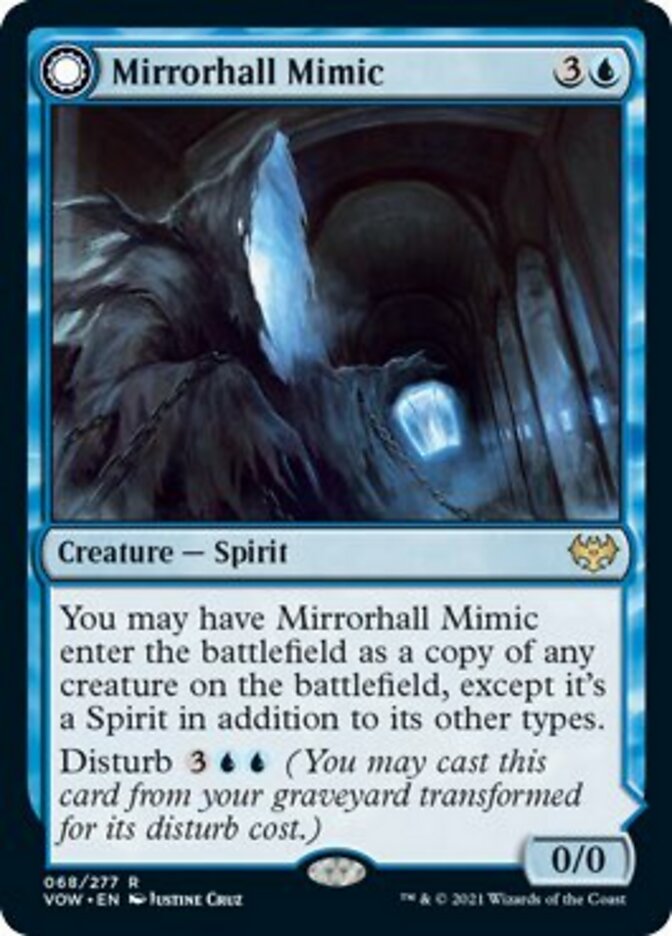 Mirrorhall Mimic // Ghastly Mimicry [Innistrad: Crimson Vow] | Game Master's Emporium (The New GME)