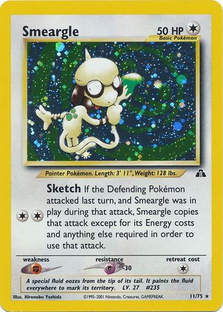 Smeargle (11/75) [Neo Discovery Unlimited] | Game Master's Emporium (The New GME)