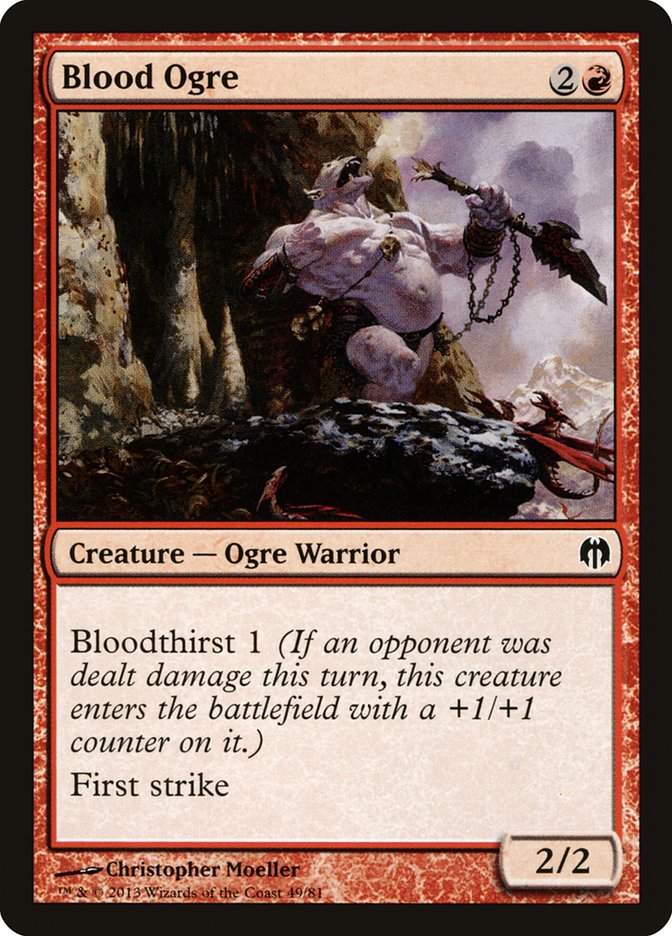 Blood Ogre [Duel Decks: Heroes vs. Monsters] | Game Master's Emporium (The New GME)