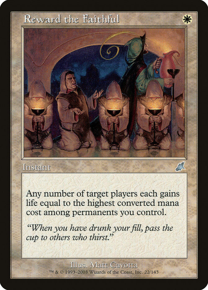 Reward the Faithful [Scourge] | Game Master's Emporium (The New GME)