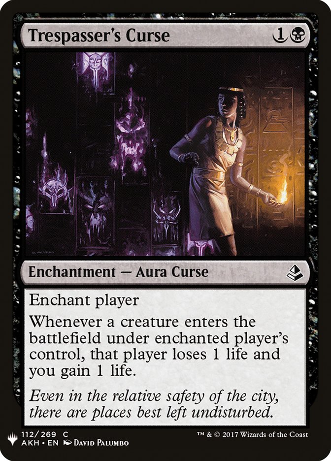 Trespasser's Curse [Mystery Booster] | Game Master's Emporium (The New GME)