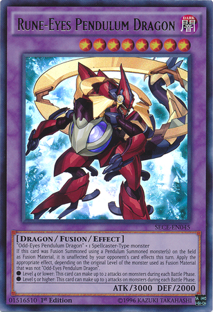 Rune-Eyes Pendulum Dragon [SECE-EN045] Ultra Rare | Game Master's Emporium (The New GME)