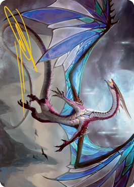 Moonveil Regent Art Card (Gold-Stamped Signature) [Innistrad: Midnight Hunt Art Series] | Game Master's Emporium (The New GME)