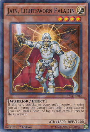 Jain, Lightsworn Paladin [BP03-EN042] Shatterfoil Rare | Game Master's Emporium (The New GME)