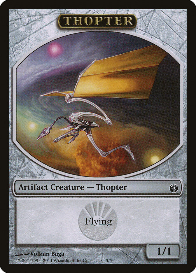 Thopter Token [Mirrodin Besieged Tokens] | Game Master's Emporium (The New GME)