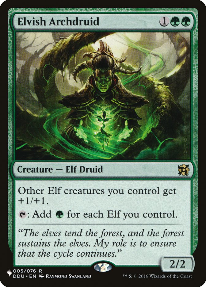 Elvish Archdruid [The List] | Game Master's Emporium (The New GME)