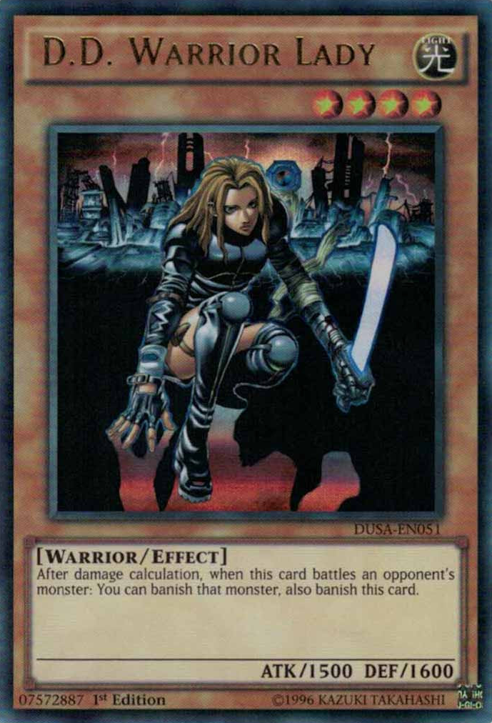 D.D. Warrior Lady [DUSA-EN051] Ultra Rare | Game Master's Emporium (The New GME)