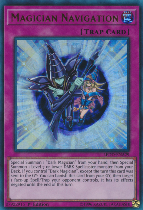 Magician Navigation [LEDD-ENA29] Ultra Rare | Game Master's Emporium (The New GME)