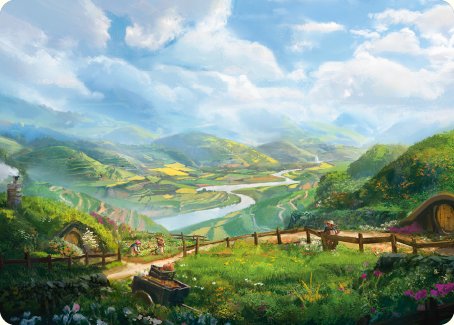 Plains Art Card [The Lord of the Rings: Tales of Middle-earth Art Series] | Game Master's Emporium (The New GME)