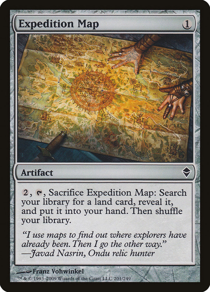 Expedition Map [Zendikar] | Game Master's Emporium (The New GME)