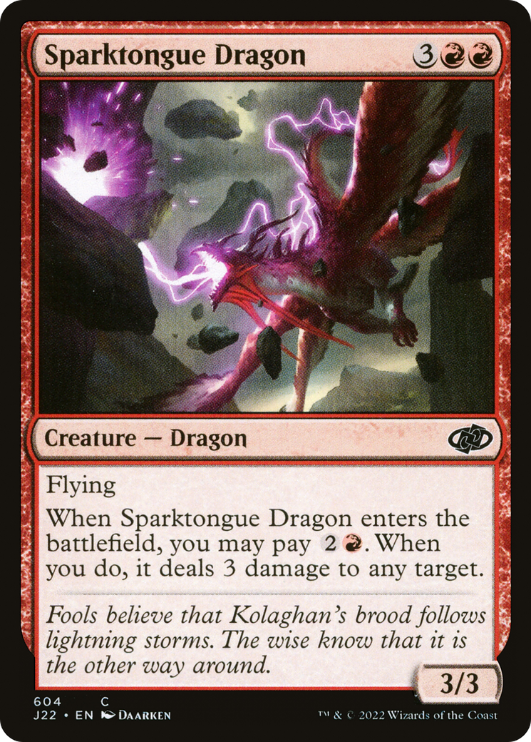 Sparktongue Dragon [Jumpstart 2022] | Game Master's Emporium (The New GME)