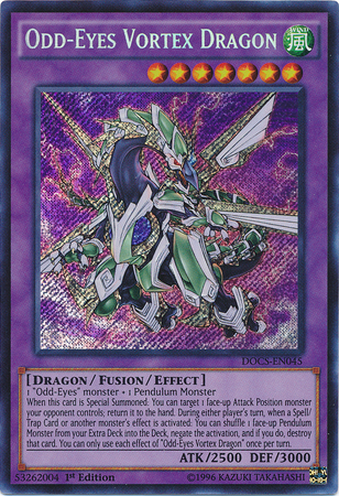 Odd-Eyes Vortex Dragon [DOCS-EN045] Secret Rare | Game Master's Emporium (The New GME)