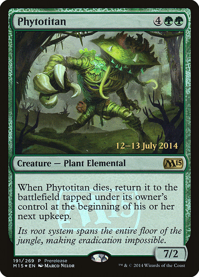 Phytotitan [Magic 2015 Prerelease Promos] | Game Master's Emporium (The New GME)