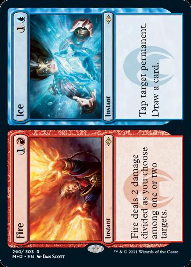 Fire // Ice (Foil Etched) [Modern Horizons 2] | Game Master's Emporium (The New GME)