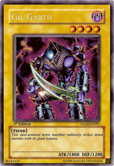 Gil Garth [GLAS-EN091] Secret Rare | Game Master's Emporium (The New GME)