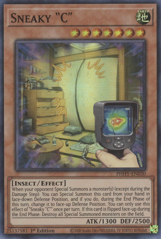 Sneaky "C" [PHHY-EN030] Super Rare | Game Master's Emporium (The New GME)