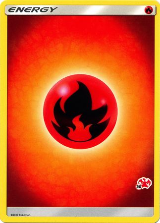 Fire Energy (Charizard Stamp #20) [Battle Academy 2020] | Game Master's Emporium (The New GME)