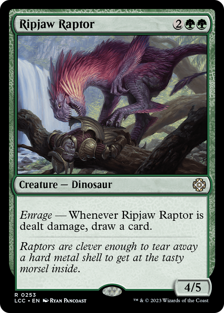 Ripjaw Raptor [The Lost Caverns of Ixalan Commander] | Game Master's Emporium (The New GME)