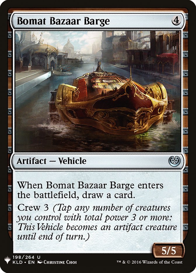 Bomat Bazaar Barge [Mystery Booster] | Game Master's Emporium (The New GME)
