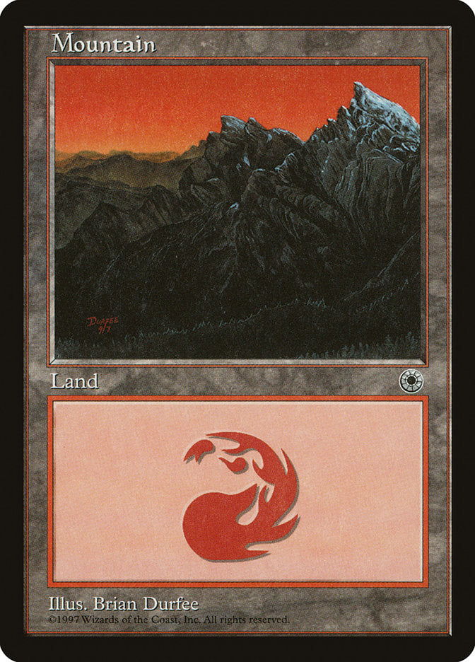 Mountain (9/7 Signature / No Peak on Left) [Portal] | Game Master's Emporium (The New GME)