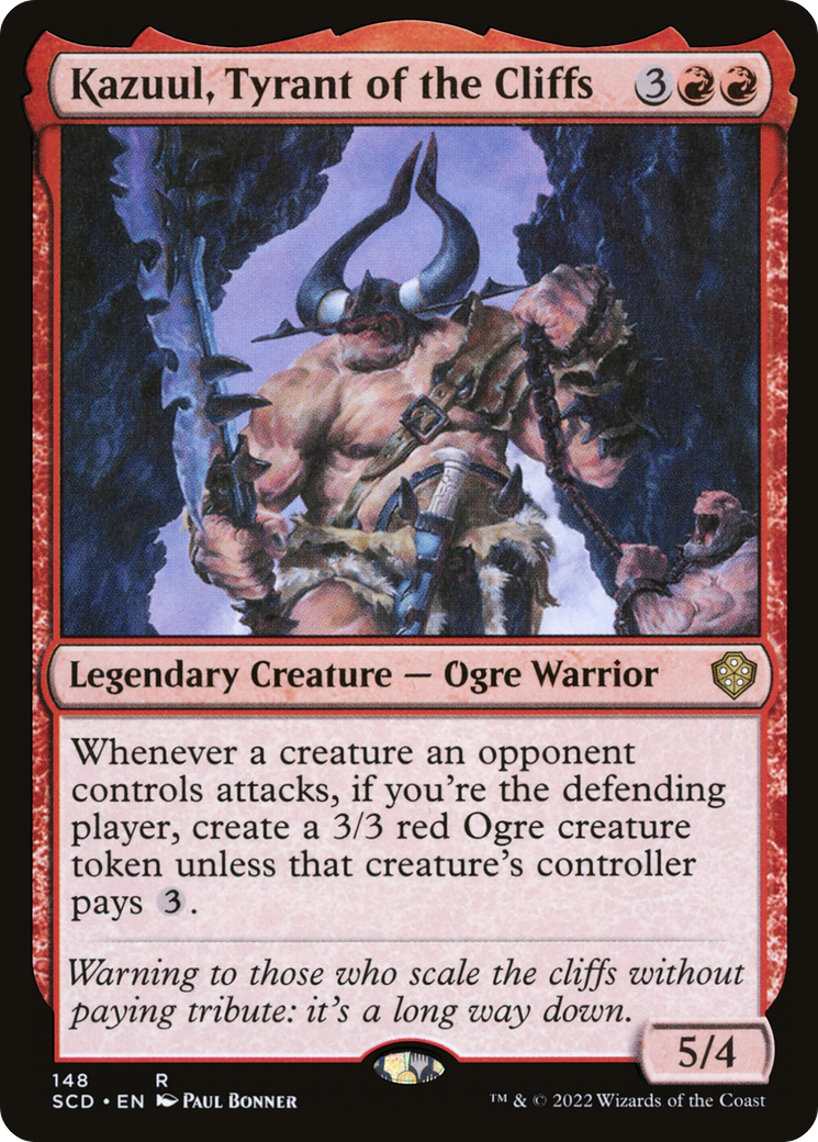 Kazuul, Tyrant of the Cliffs [Starter Commander Decks] | Game Master's Emporium (The New GME)