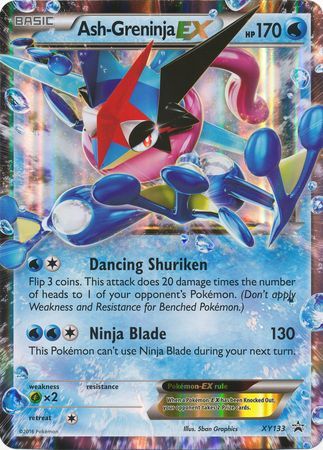 Ash-Greninja EX (XY133) (Jumbo Card) [XY: Black Star Promos] | Game Master's Emporium (The New GME)