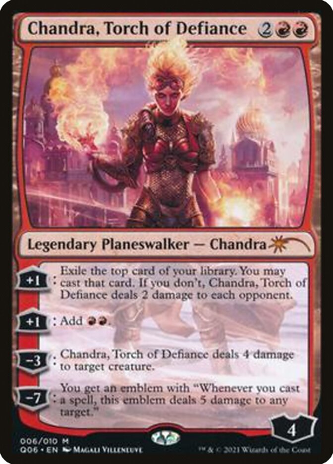 Chandra, Torch of Defiance [Pioneer Challenger Decks 2021] | Game Master's Emporium (The New GME)