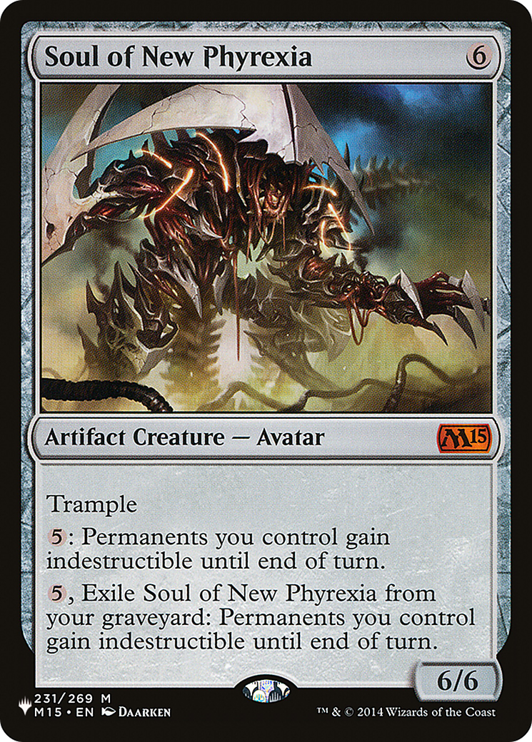 Soul of New Phyrexia [The List] | Game Master's Emporium (The New GME)