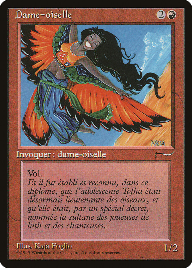 Bird Maiden (French) - "Dame-oiselle" [Renaissance] | Game Master's Emporium (The New GME)