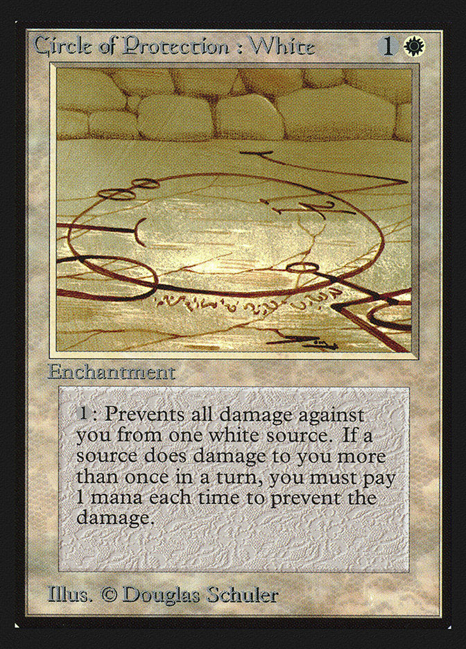 Circle of Protection: White [Collectors' Edition] | Game Master's Emporium (The New GME)