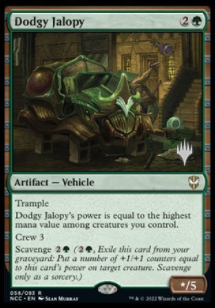 Dodgy Jalopy (Promo Pack) [Streets of New Capenna Commander Promos] | Game Master's Emporium (The New GME)