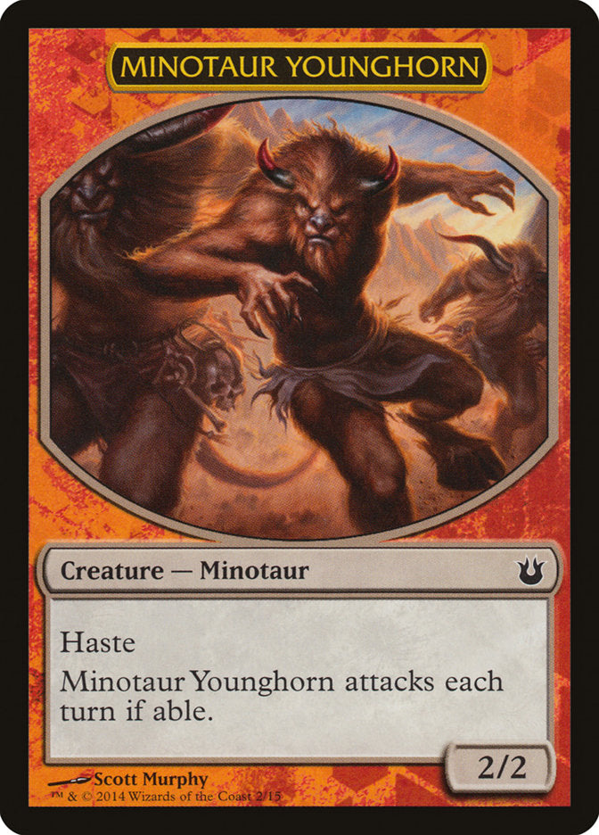 Minotaur Younghorn [Born of the Gods Battle the Horde] | Game Master's Emporium (The New GME)