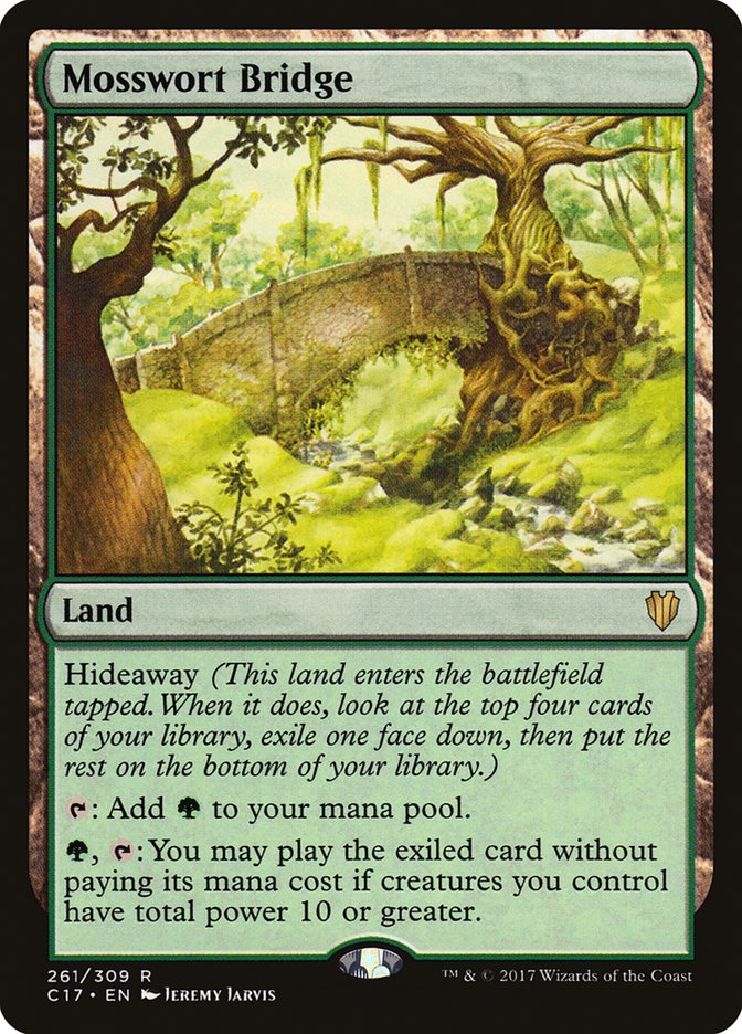 Mosswort Bridge [Commander 2017] | Game Master's Emporium (The New GME)