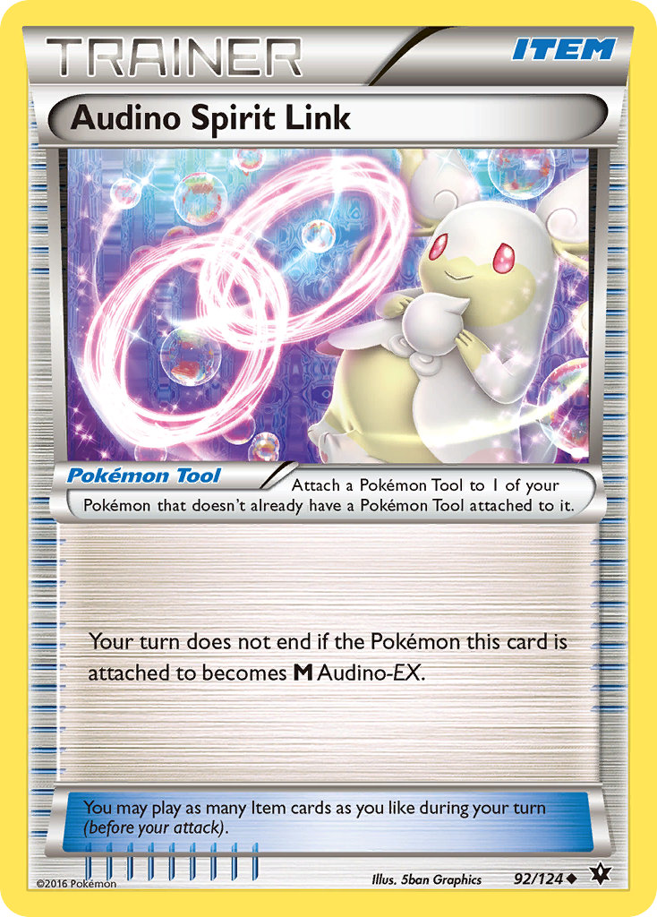 Audino Spirit Link (92/124) [XY: Fates Collide] | Game Master's Emporium (The New GME)