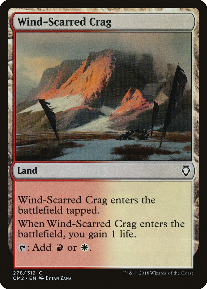 Wind-Scarred Crag [Commander Anthology Volume II] | Game Master's Emporium (The New GME)
