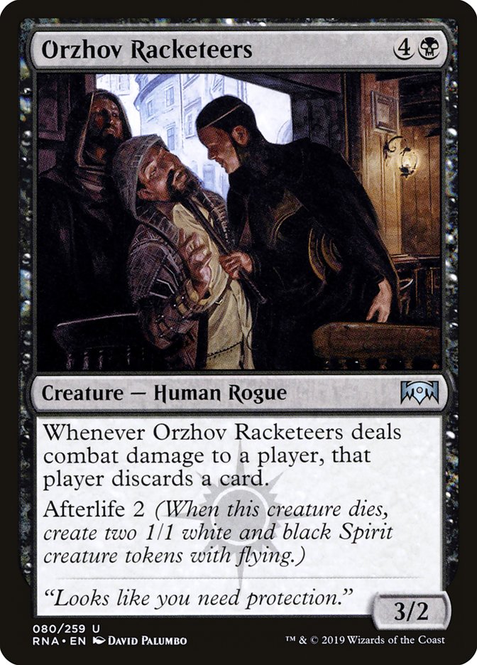 Orzhov Racketeers [Ravnica Allegiance] | Game Master's Emporium (The New GME)