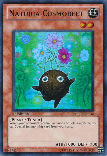 Naturia Cosmobeet [HA02-EN042] Super Rare | Game Master's Emporium (The New GME)