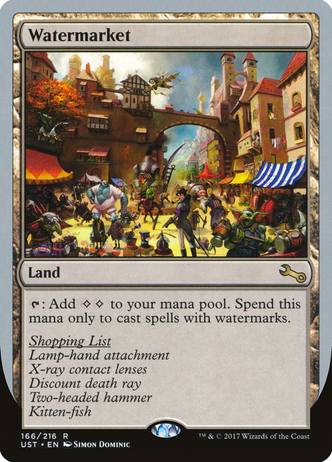 Watermarket [Unstable] | Game Master's Emporium (The New GME)