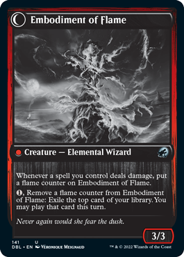 Flame Channeler // Embodiment of Flame [Innistrad: Double Feature] | Game Master's Emporium (The New GME)