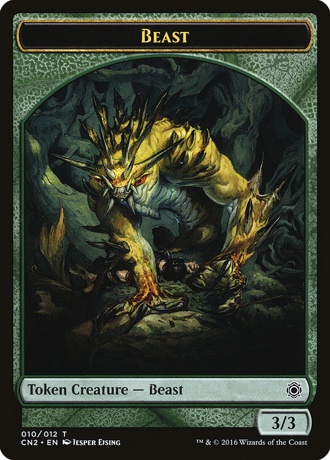 Beast Token [Conspiracy: Take the Crown Tokens] | Game Master's Emporium (The New GME)