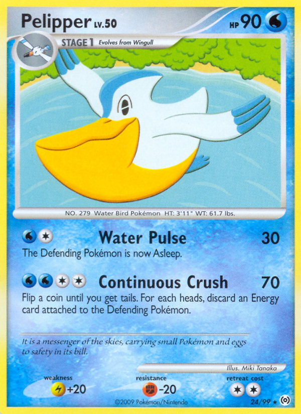 Pelipper (24/99) [Platinum: Arceus] | Game Master's Emporium (The New GME)