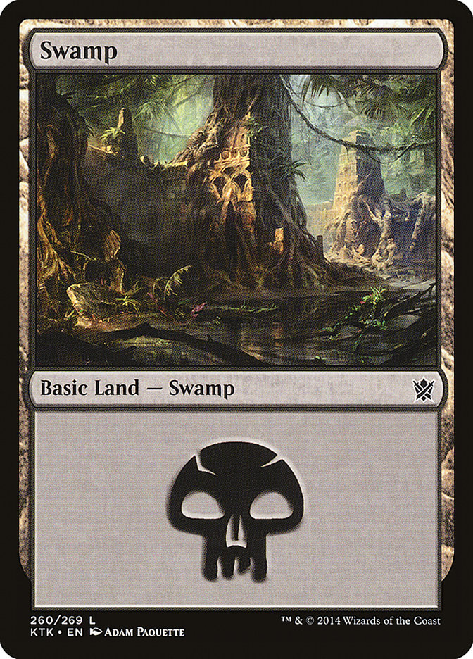 Swamp (260) [Khans of Tarkir] | Game Master's Emporium (The New GME)