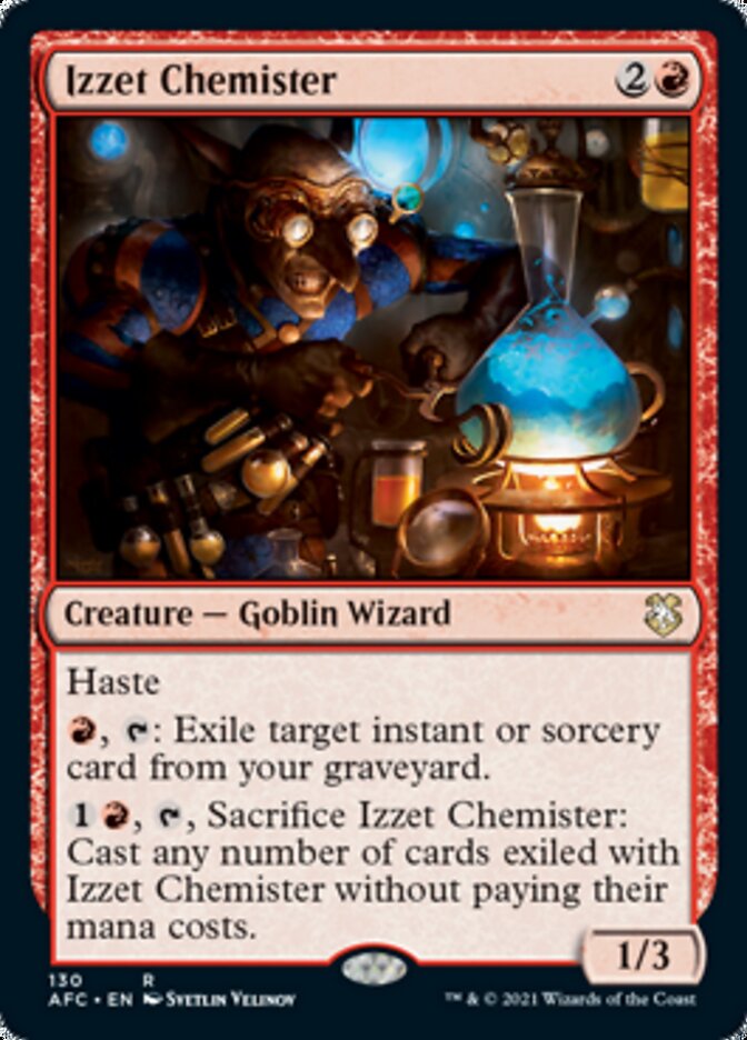 Izzet Chemister [Dungeons & Dragons: Adventures in the Forgotten Realms Commander] | Game Master's Emporium (The New GME)