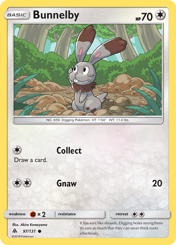 Bunnelby (97/131) [Sun & Moon: Forbidden Light] | Game Master's Emporium (The New GME)