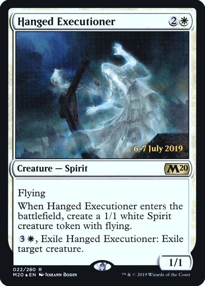 Hanged Executioner [Core Set 2020 Prerelease Promos] | Game Master's Emporium (The New GME)