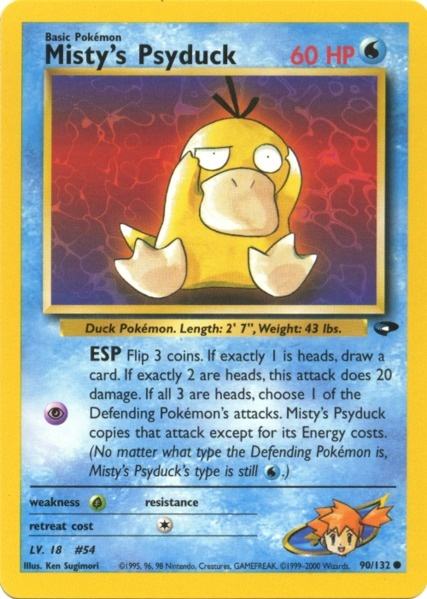 Misty's Psyduck (90/132) [Gym Challenge Unlimited] | Game Master's Emporium (The New GME)